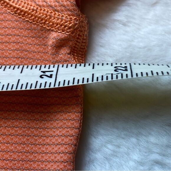 Lululemon Run All Day HCRD Short Sleeve Orange Tone Shirt - Picture 9 of 11